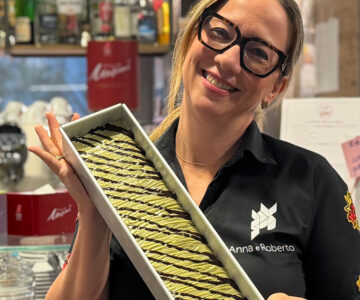 Teglia + ricetta Crostata al cremino fondente e pistacchio